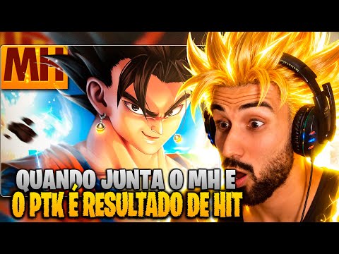 JORGE REACT Tipo Vegetto 2 🟡 Ft. PTKZIN ( Dragon Ball ) | MHRAP