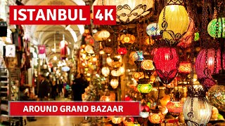 ??6 FEB 2022 Istanbul Grand Bazaar,Fake Market Walking Tour|4k UHD 60fps