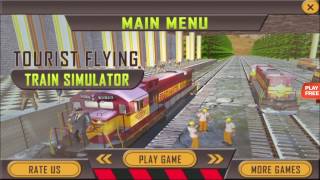 Tourist Flying train 3D - Android Gameplay HD screenshot 2