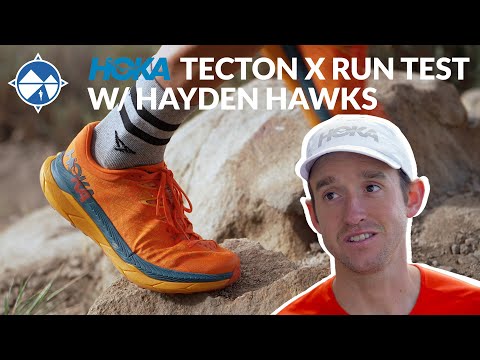 HOKA Tecton X Run Test Review with Hayden Hawks | Best Carbon Plated Trail Running Shoe??