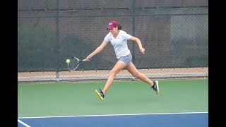 Trinity Women's Tennis vs St. Mary's College Recap screenshot 4