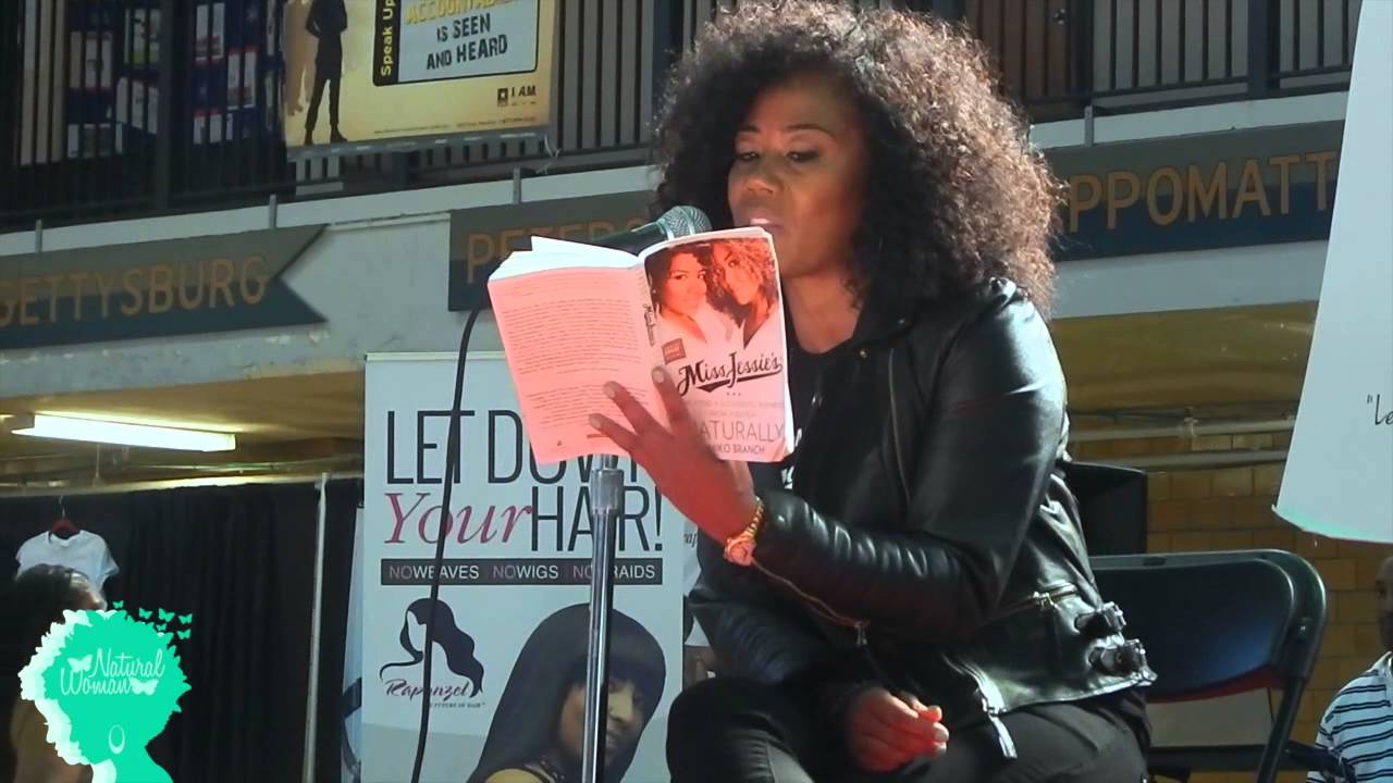 Miko Branch S First Book Reading At The Baltimore Natural Hair