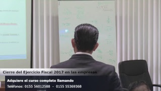 Fragmento del curso: Cierre del Ejercicio Fiscal 2017 en las Empresas