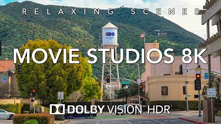 Driving to All Movie Studio in Los Angeles 8K HDR Dolby Vision  Disney Studios to Youtube Studios