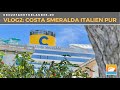 VLOG2: Costa Smeralda im Mittelmeer - Bordleben & Ausflug an der Riviera ab Savona