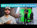 How Takumi Shyegun Grew 161,000 Followers in 30 Days