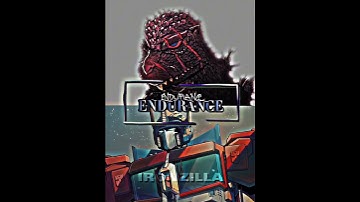 Godzilla in hell vs Idw optimus prime #idwcomics #optimusprime #godzillainhell