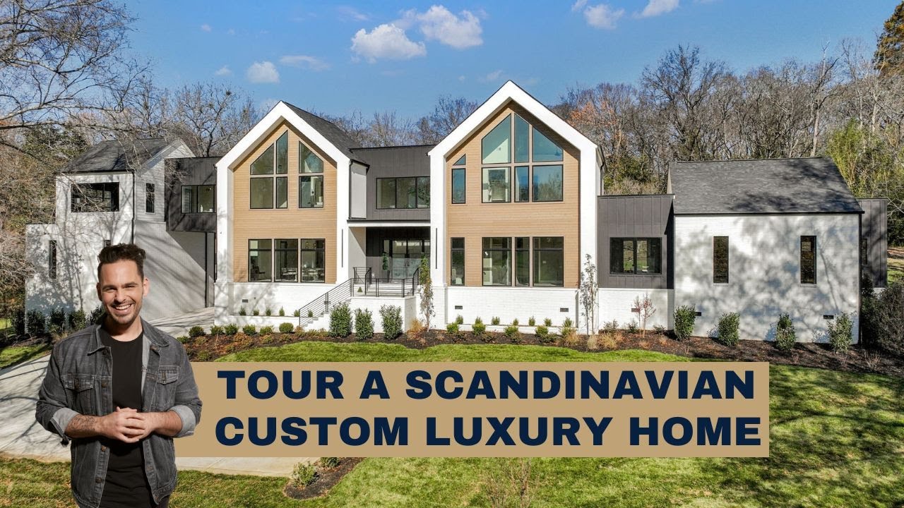 Picture Idea: Tour A 5 25M Scandinavian Custom Luxury Home