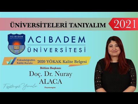 Acıbadem Üniversitesi -Fizyoterapi