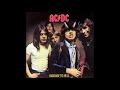 AC/DC THUNDERSTRUCK BACKING TRACK