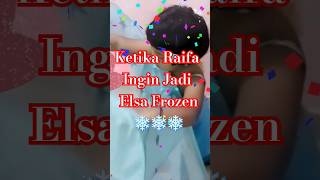 Ketika Bocil India Mau Jadi Elsa Frozen❄ trending viral india love food funny funlikecanva