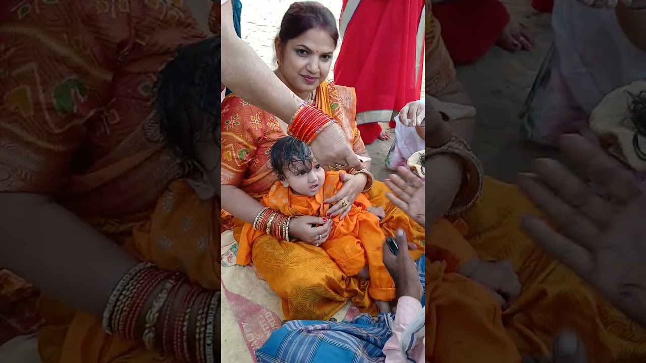 Summar season aa gaya hai #trending #viralvideo ambari me mere bete ka mundan Sanskar sampan hua...