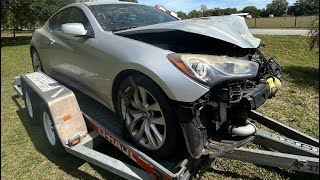 TAKING APART THE FRONT END ON MY GENESIS COUPE (UPDATE)