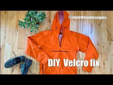 DIY Velcro Jacket Fix