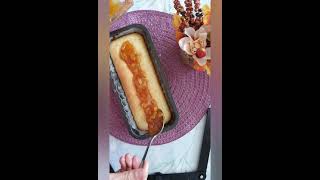 Ein leckerer und saftiger Kuchen mit Aprikosenmarmelade...کیک مربا زردالو
