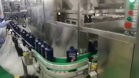 bottle sorting and unscrambling machine with delta robot for Unilever