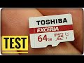 Toshiba Exceria MicroSDXC 64GB UHS-I Class 10 U3 - TEST karty pamięci | ForumWiedzy