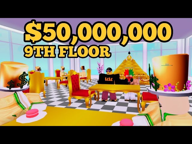 50 000 000 Spent On Gold 9th Floor My Restaurant Shrine Youtube - i founded a secret room and expanded my restaurant roblox