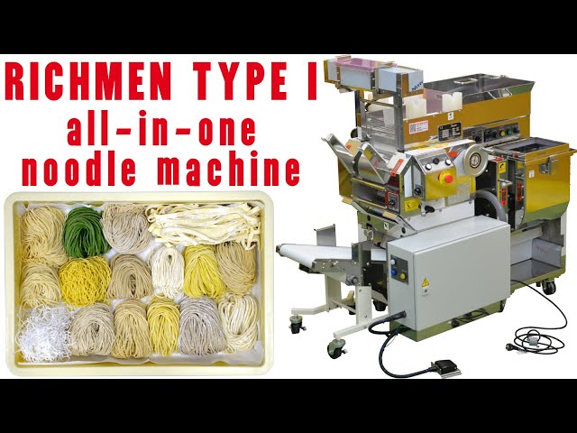 Advanced Ramen Noodle Making Machine, Richmen Gold