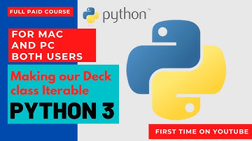 Making our Deck class Iterable Coding for Kids Python: Learn to Code with 50 Awesome Games