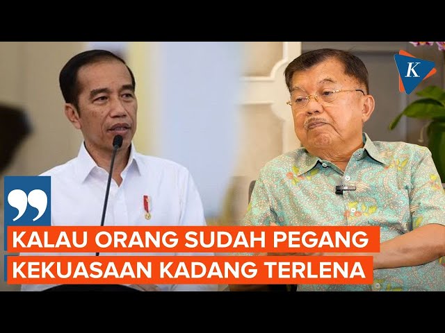 Jusuf Kalla Sebut Jokowi Sudah Berubah, Minta Bertemu Tak Dipenuhi class=