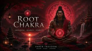 396Hz Root Chakra Healing Meditation | Grounding & Inner Strength