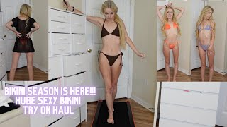 HUGE new summer 2024 bikini try on haul from cozyease!!!