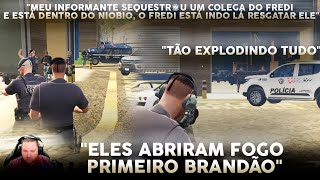 VISÃO DA POLICIA NA TROCA DE TIR0 COM PAULINHO, FREDI E BAGUAL NA CAPITAL CITY  NO GTA RP