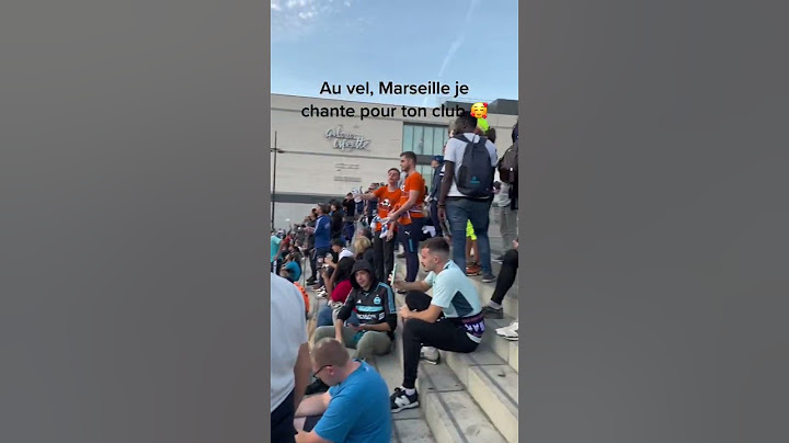 Ambiance aux abords du Vélodrome : Allez l'OM !