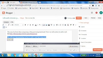 Dragon NaturallySpeaking tutorial :Composing blog posts on blogger.com