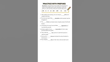 Prefixs in 50 sec #shortsfeed #shorts #englishgrammar