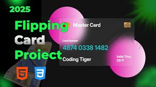 Flipping Card in HTML CSS– Hindi Tutorial | Glassmorphism Hover Effect | Inspired by @CodingLabYT