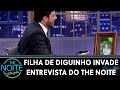 Filha de Diguinho invade entrevista com Maiara e Maraisa | The Noite (10/03/21)