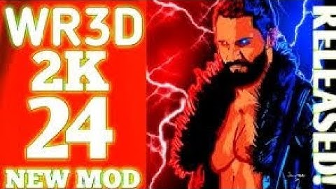 Wr3d 2k24 mod Released || all new features, | low end devices | #wr3d #wwe #hardwork #video