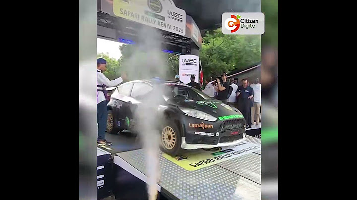 President Ruto flags off the 2025 WRC Safari Rally at KICC, Nairobi