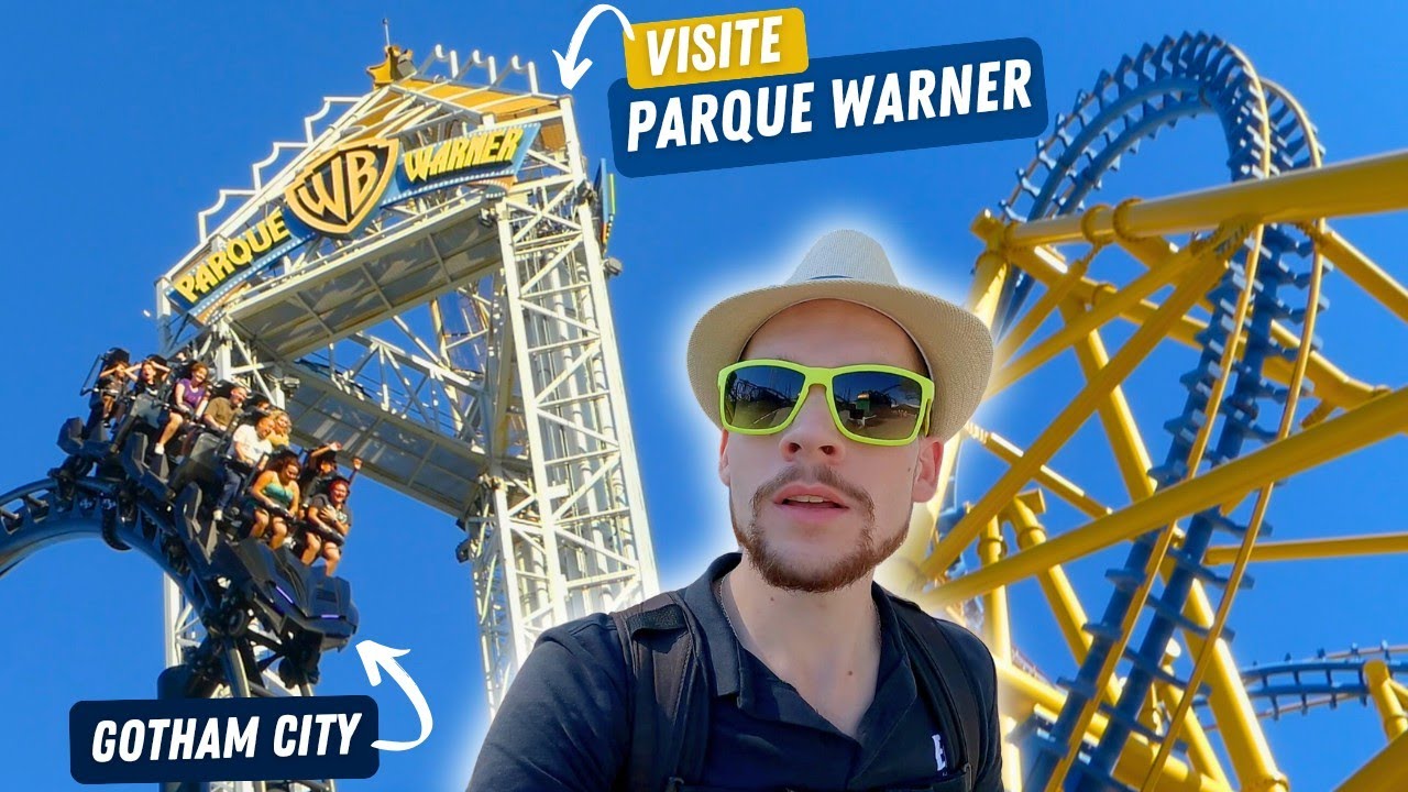 🎢Gotham City Escape - le roller coaster européen IMBATTABLE ?