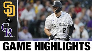 Padres vs. Rockies Game Highlights (6/17/22) | MLB Highlights