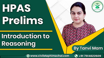 CSAT Revision | Introduction to Reasoning | HPAS Prelims 2021 | Himachal Administrative Services