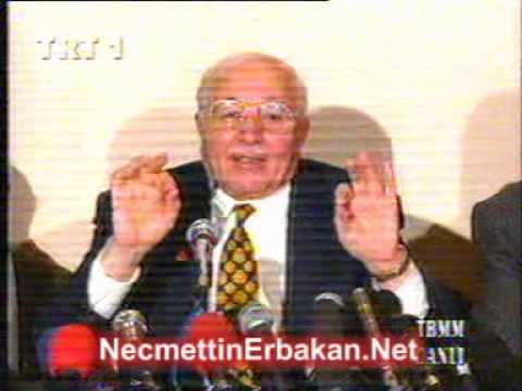 NO:135 Prof. Dr. NECMETTİN ERBAKAN, Ana Refah koalisyon  Olumsuz Sonuçlanması, RP Dönemi, 1996