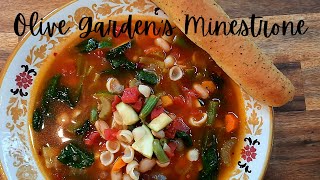 How to make THE OLIVE GARDEN'S | Minestrone Soup/Restaurant Recipe Recreations