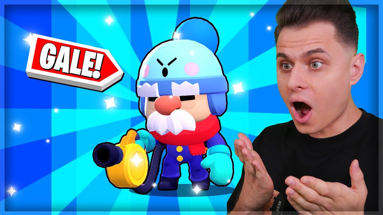 Nowa Postac Gale Chromatyczny Zadymiarz W Brawl Stars Youtube