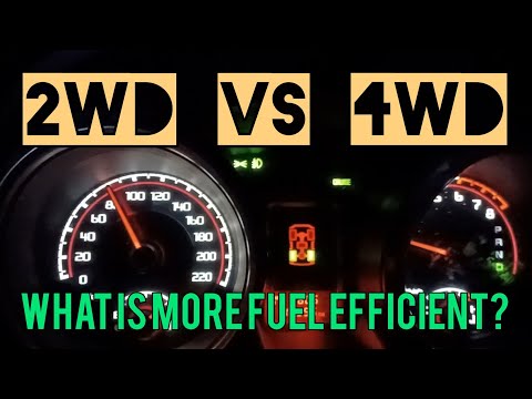 2wd vs 4wd Fuel Consumption