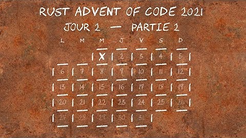 Jour 02 (enum, struct, impl, FromStr) — Partie 2 — Rust Advent Of Code 2021