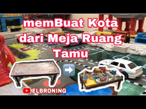 Diorama Kota Mini  dari Meja ruang  tamu  YouTube