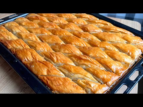 20 YILDIR YAPIYORUM 🤚🏻 BAKLAVA BENDEN SORULUR ✔️ TÜM PÜF NOKTALARIYLA 💯 EL AÇMASI EV BAKLAVASI