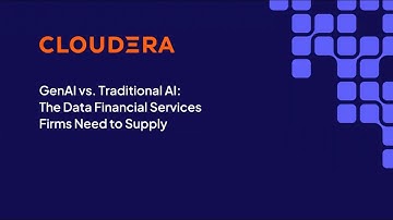 GenAI vs. Traditional AI: The Data Financial Services Firms Need to Supply
