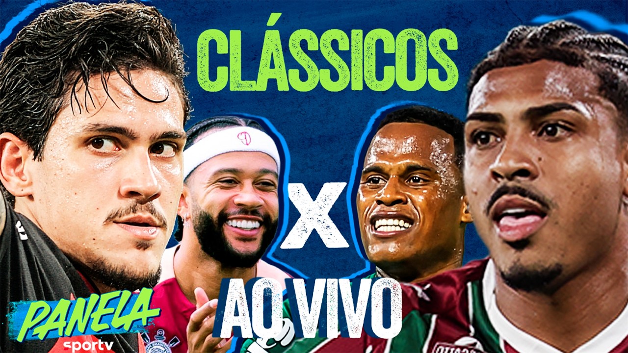 AO VIVO! FLAMENGO AMASSA O FLU , CORINTHIANS E PALMEIRAS EM DERBY TENSO | Panela sportv