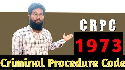 Criminal Procedure Code 1973 #crpc  importantQuestions #chapters #caselaws #examstips #law #yvu#svu