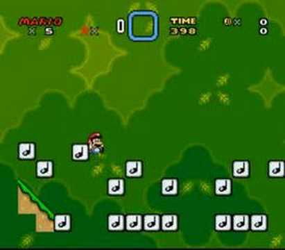 Automatic Mario level