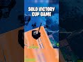 I Choked The Solo Victory Cup In Fortnite Chapter 5